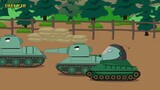 FOJA WAR - Animasi Tank 53 Bertemu Tank Alien