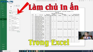 Cách in ấn trong excel, Mẹo in ấn chuyên nghiệp trong excel