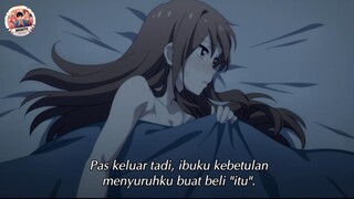 Ketika mau main di ranjang, tapi hampir kelupa buat beli "itu"🤤