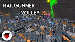 A Quad Op of Railgunners vs Void | Tower Battles [ROBLOX]