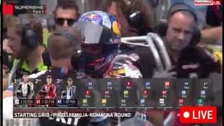 🔴 [LIVE] RACE 1 WORLD SBK EMILIA ROMAGNA ITALIA 2024 || WSBK EMILIA ROMAGNA ITALIA 2024