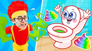 I Need To Go Poo Poo 💩🌈 Potty Training Song | Bootikati