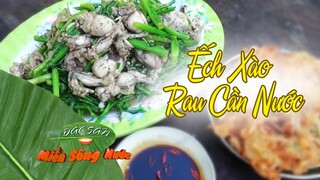 Rau quê cần nước và những món ăn đậm vị miền Tây - Đặc sản miền sông nước