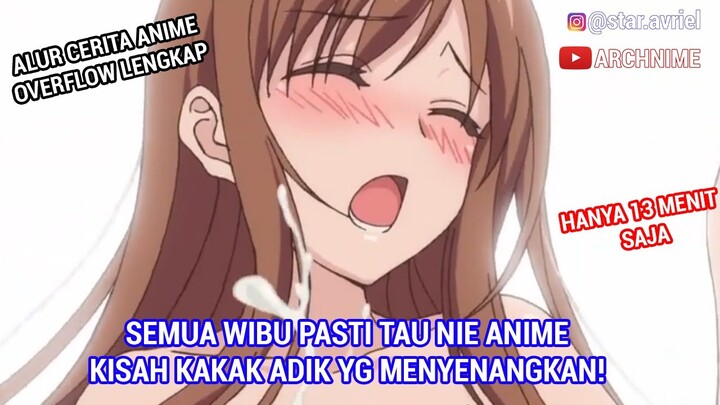 KISAH TENTANG KAKAK BERADIK YANG BIKIN IRI - Alur Cerita Anime OVERFLOW Neko/H Hanya 13 Menit!!!