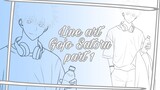 Gojo Satoru Line art part 1