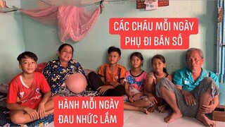 4 đứa cháu thơ dại nương tựa ông bà nội bệnh tật cha c.hế.t mẹ nhẫn tâm bỏ để ông bà nội nuôi.