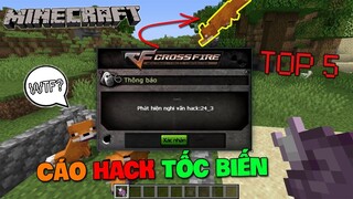 Top 5 Tính Năng Siêu Thú Vị Mà Bạn Chưa Bao Giờ Thử Tới Trong Minecraft - Cáo Hack Tốc Biến