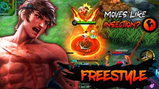 How to FREESTYLE like iNSECTiON? Perfect Outplayed Moments | Bronze V | MLBB