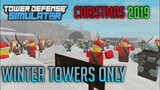 Winter Event Towers Only | Tower Defense Simulator | ROBLOX