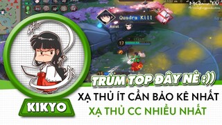 Onmyoji Arena | Kikyo - Amethyst đi TOP hành tay ngắn cực vui, late gánh team cực sướng