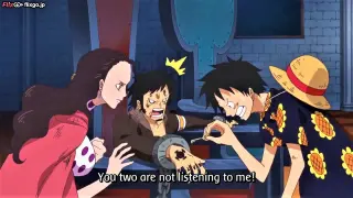 Law tries to be serious but Luffy doesn't care  || ONE PIECE