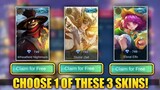CHOOSE 1 FREE SPECIAL SKIN FOR FREE | NEW EVENT 2021 - MOBILE LEGENDS