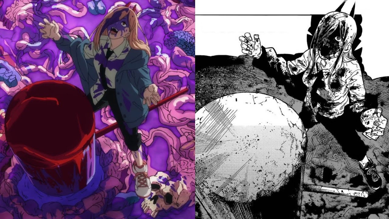 Ntroduire 41+ imagen chainsaw man manga vs anime fr.thptnganamst.edu.vn