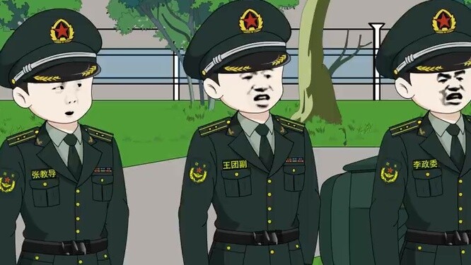 Những tân binh thậm chí còn được kiểm tra bởi chính chỉ huy quân đội của họ.