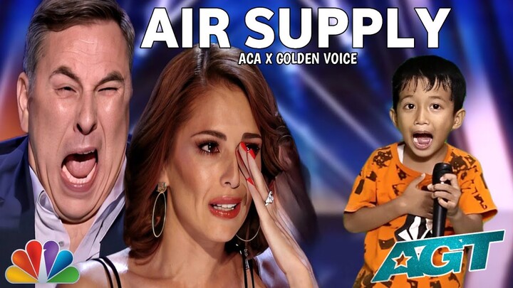 Golden Buzzer : Simon Cowell cried when he heard the song Air Supply with an extraordinary voice