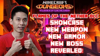 Minecraft Dungeons Flames of the Nether DLC Showcase, New Missions, Weapons, Armors & Boss Revealed!