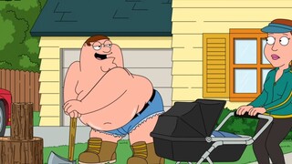 Family Guy: Louis deliberately seduces his neighbor, Old Joe, and makes Pete dance in the street to 