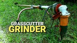 Turning an Angle Grinder into a Powerful Grass Cutter Machine at Home | Wolangqueen Tv