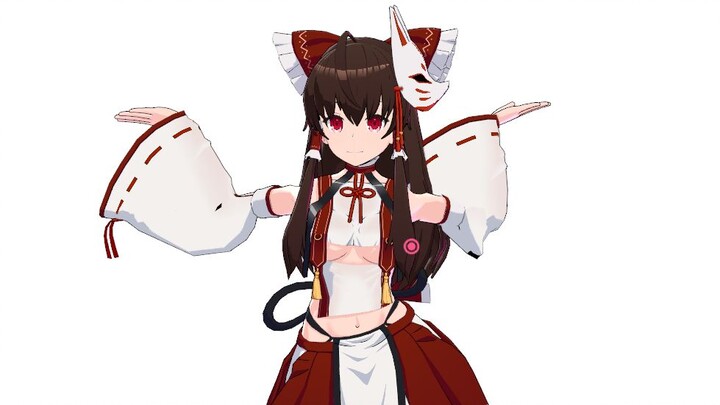 [Touhou MMD] (Model Baru) Pidato Keadilan Raja Iblis Reimu