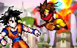 Super Goku VS GT Goku