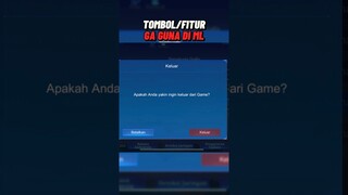 TOMBOL GA GUNA DI MOBILE LEGENDS