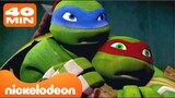 TMNT | Momen-Momen Saudara TERBAIK Antara Leo dan Raph Selama 40 MENIT ❤️💙  | Nickelodeon Bahasa