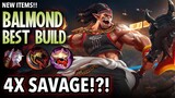 4X SAVAGE!?! | Balmond Best Build in 2021 | 3 Best Balmond Build & Emblem Season 21 - Mobile Legends