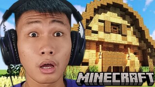 Kimchi SMP - MINECRAFT - GUMAWA AKO NG BARN! (TAGALOG)