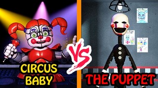 Circus Baby vs The Puppet | SPORE