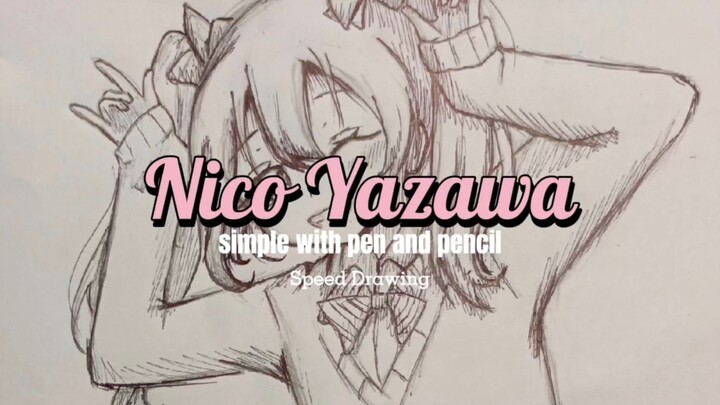 Gambar NICO YAZAWA dari anime LOVE LIVE yuk! ❤