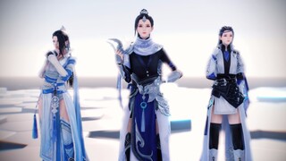 Chu Liuxiang Dancing MMD. The Heavenly Huashan Girls Debut