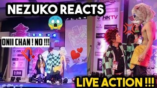 NEZUKO REACTS to TANJIRO & INOSUKE (Yaoi)