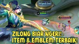 Zilong Item Dan Emblem Tersakit Bikin Ngeri! Mobile legends bang bang