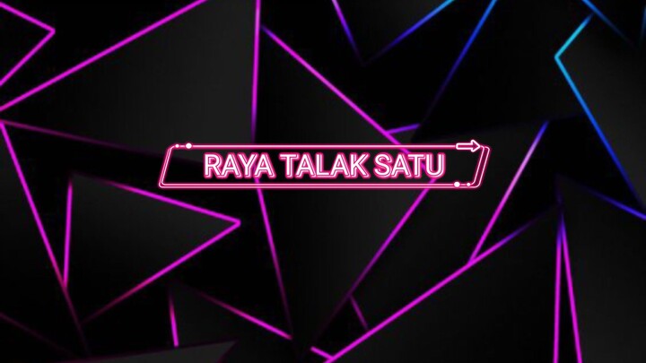 raya talak 1