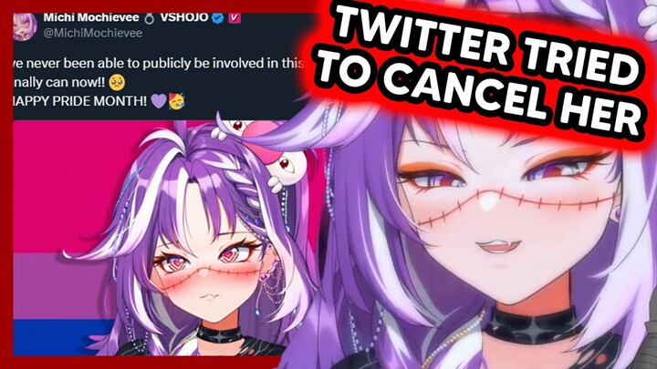 Twitter tried to cancel Michi because of this Tweet 【VShojo】