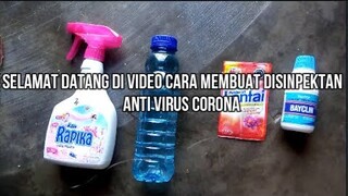 CARA MEMBUAT DESINFEKTAN MURAH