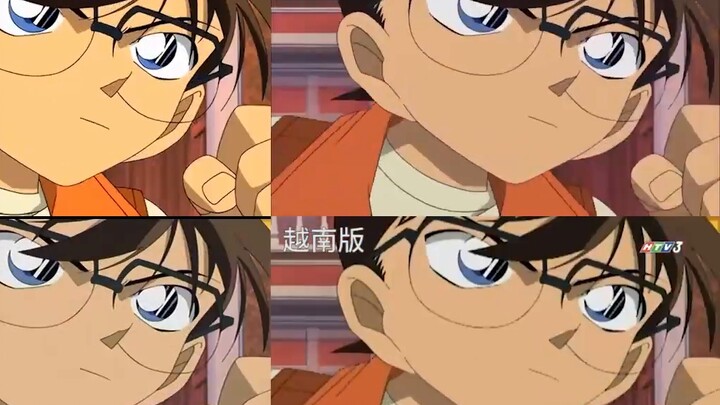 [Comparison of multi-country versions] "Detective Conan" movie version 1-23 opening CG animation