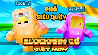 TÔ GÀ THỬ THÁCH CHƠI RƯỢT ĐUỔI SIÊU VUI NHỘN TRONG BLOCKMAN GO*TÔ GÀ CHƠI PHỐ SIÊU QUẬY