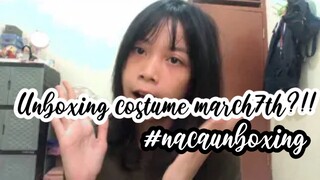 unboxing costume march7th || nacaunboxing