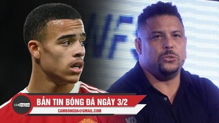 Bản tin Bóng Đá ngày 3/2 | Greenwood được tại ngoại; Ronaldo béo chọn ra tiền đạo hay nhất thế giới