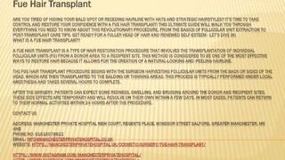 Fue Hair Transplant