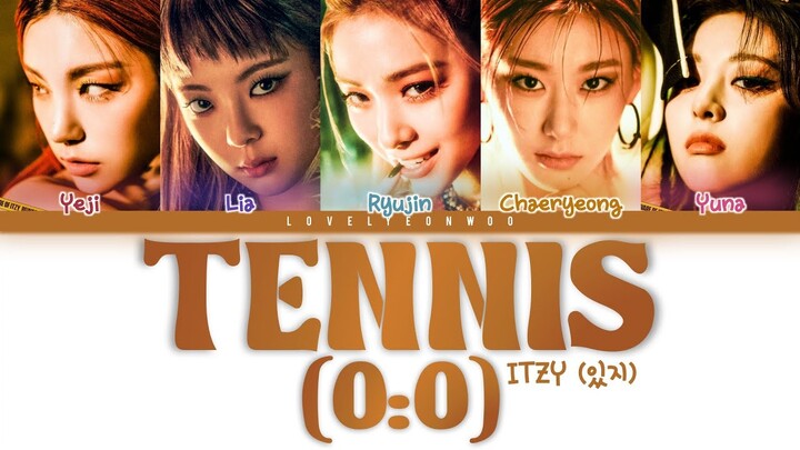 ITZY (있지) – TENNIS (0:0) Lyrics (Color Coded Han/Rom/Eng)