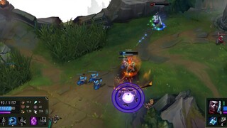 [LOL เกมจิตวิทยา] นี่มันบ้าอะไรกันเนี่ย! พระองค์ทรงยังคงสงบนิ่งเมื่อเผชิญกับอันตรายและแสดงกิริยาท่าท