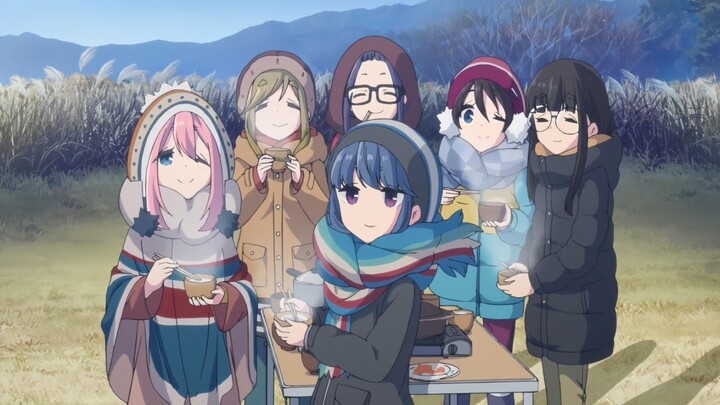 E 10-Yuru Camp△- Sub indo