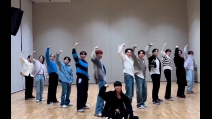 Bản cover tuyển tập "Fighting" của tiền bối Seventeen