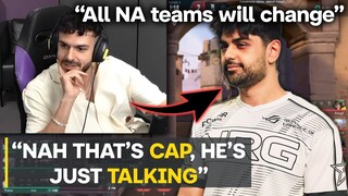 SEN Tarik On Chet's Baseless Opinions Saying Even Best NA Teams Will Make Roster Changes