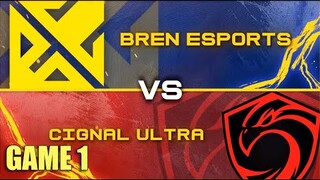 BREN vs CIGNAL (Game 1) | MPL-PH SEASON 7