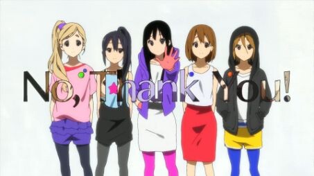 K-ON!! ED2 NO, Thank You!
