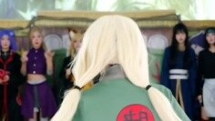 Damn it! Don't underestimate the bond between us three ninjas of Konoha!
