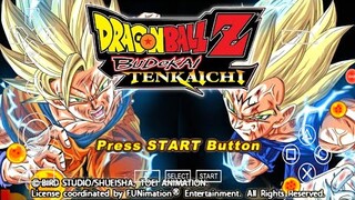 Dragon Ball Z Budokai Tenkaichi 3 PPSSPP ISO DBZ TTT MOD With Permanent Menu!